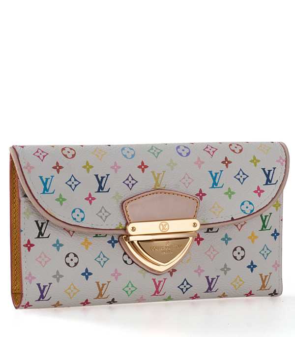 1:1 Copy Louis Vuitton Monogram Multicolore Eugenie Wallet Q93736 Replica - Click Image to Close